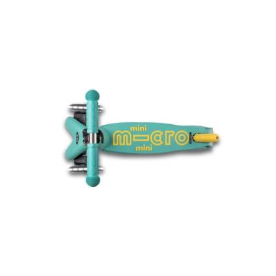 Trottinette 3 roues mini Micro Deluxe mint Led