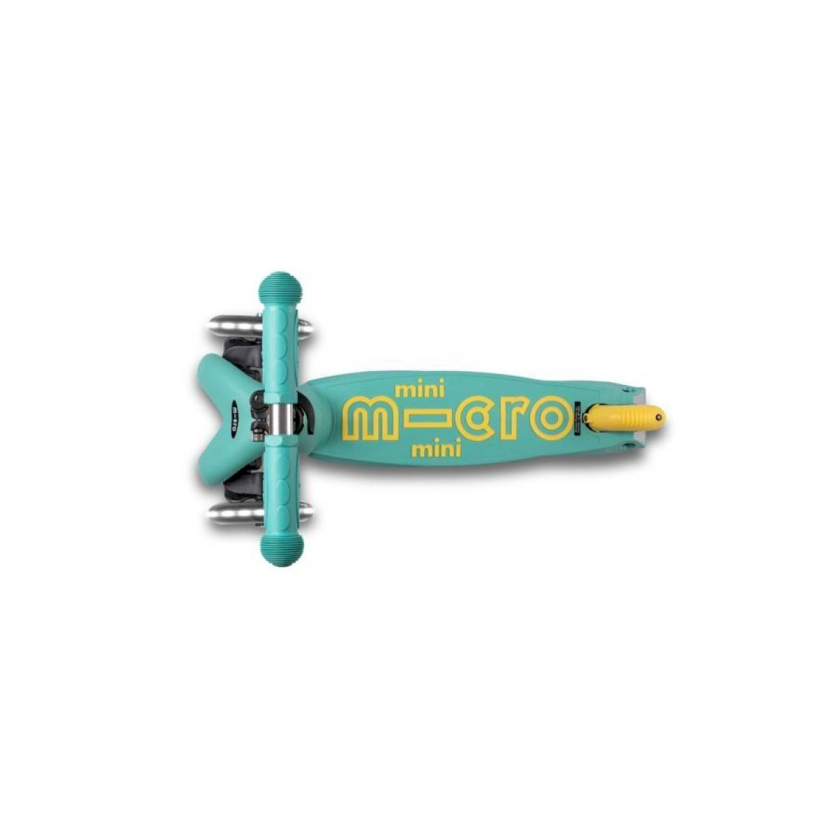 Trottinette 3 roues mini Micro Deluxe mint Led