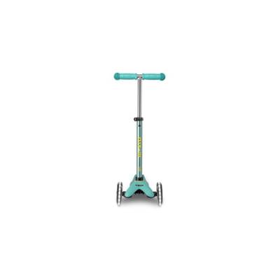 Trottinette 3 roues mini Micro Deluxe mint Led