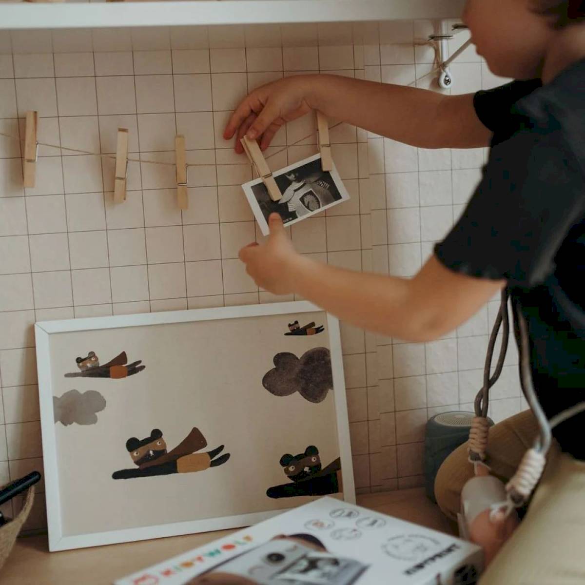 Recharge papier thermique autocollant pour appareil photo Kidyprint