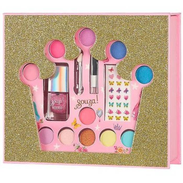 Coffret couronne de maquillage pour enfant