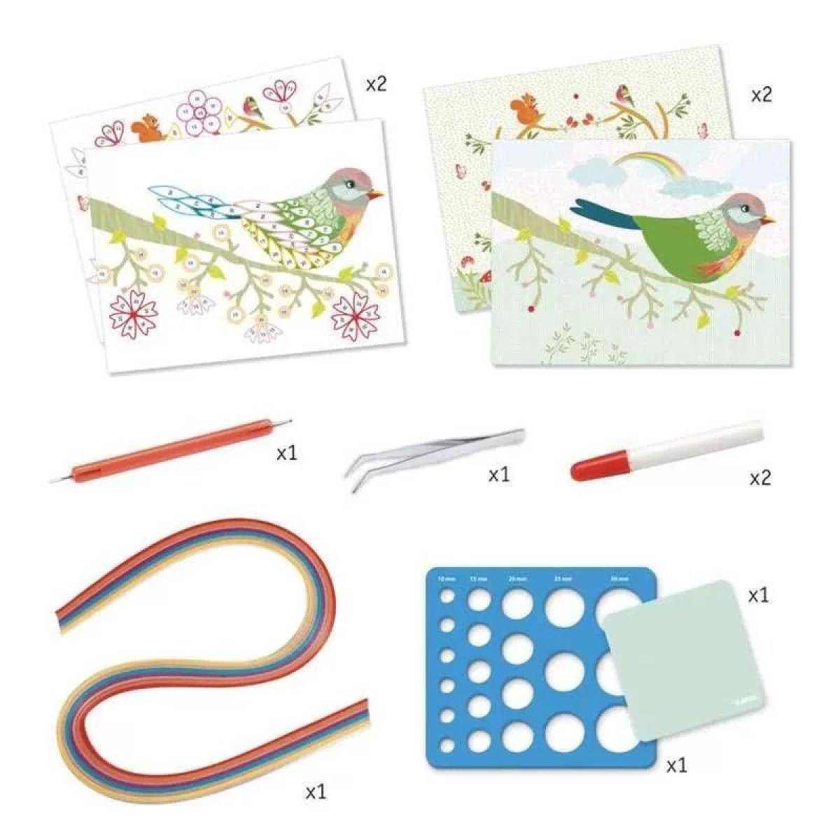 Coffret Atelier Papier Saisons en Colimaçons