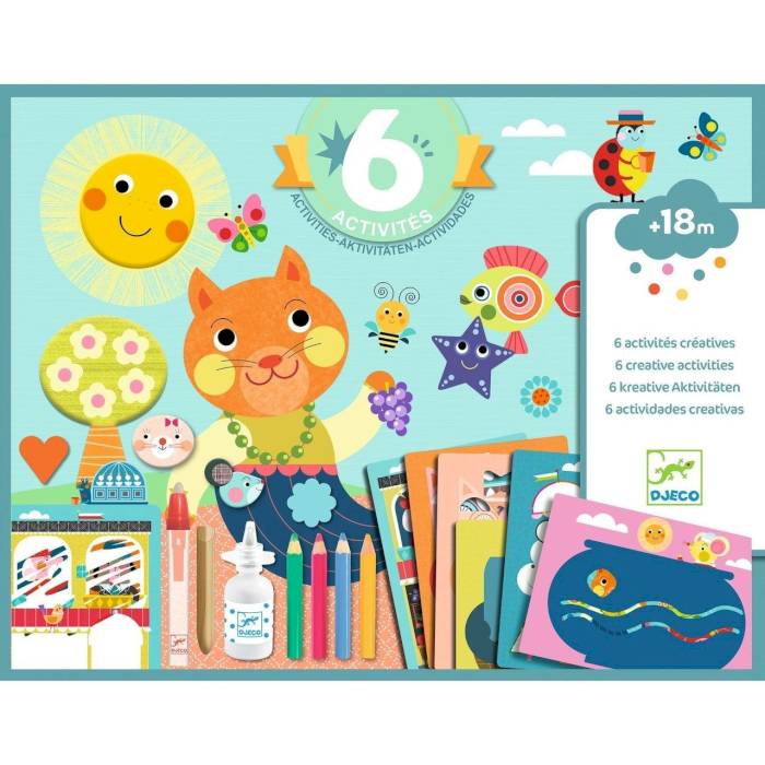 Coffret multi-activités Le chats et ses amis