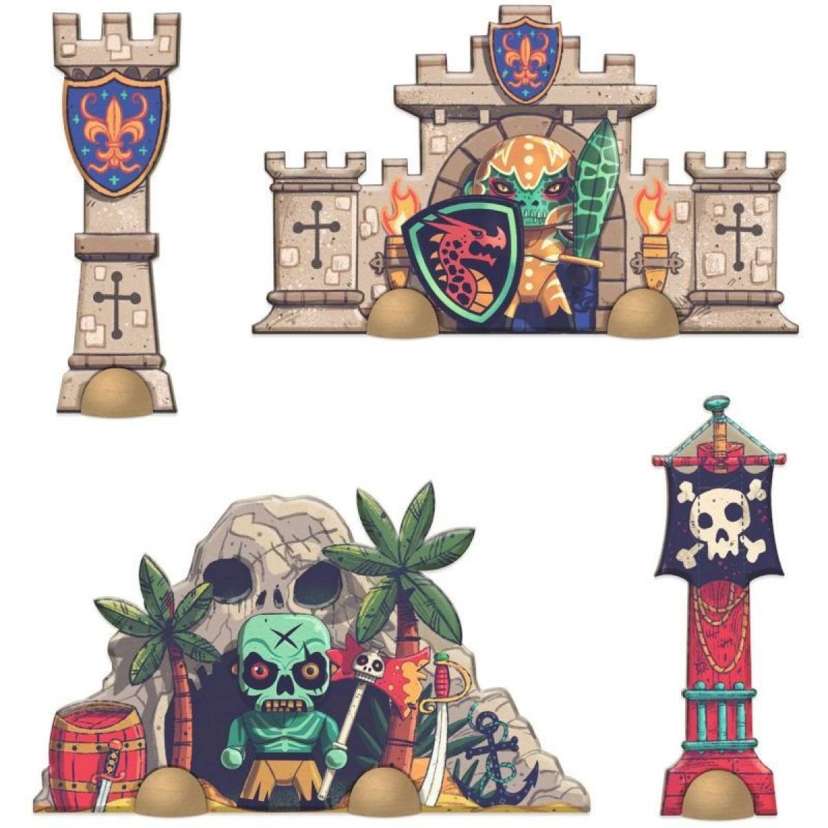 Puzzle géant Bataille 30 pièces