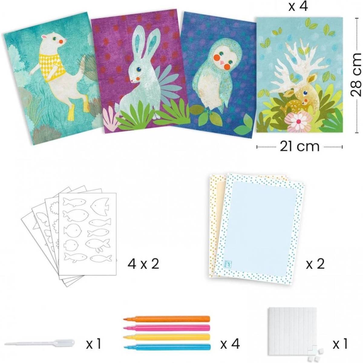 Créer avec du papier buvard