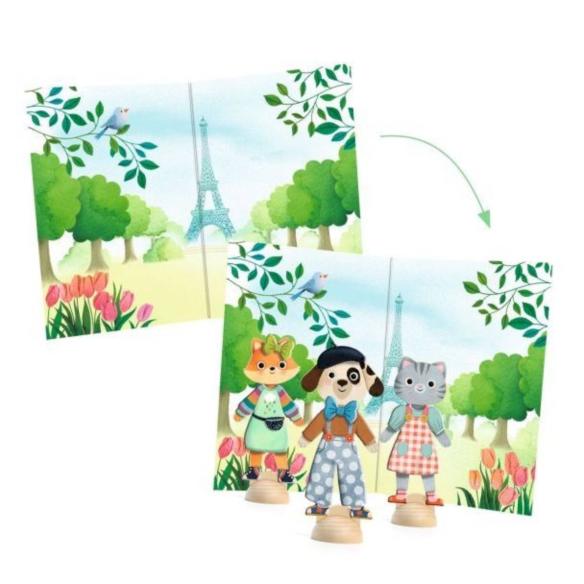 Collage Bonjour Paris
