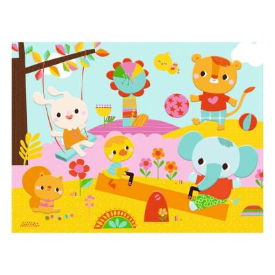 Collage pour les tout-petits - Ma journée