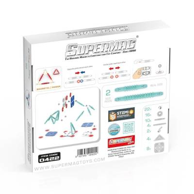 Construction magnétique Supermag Dynamics 66 pièces