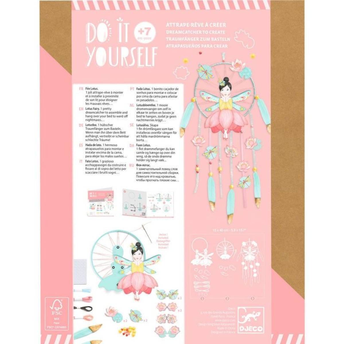 DIY Attrape-Rêve Fée Lotus