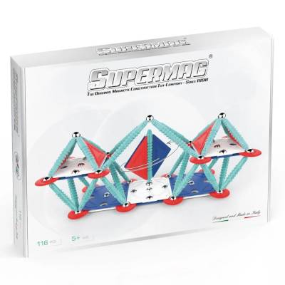 Construction magnétique Supermag Dynamics 116 pièces