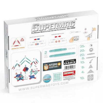 Construction magnétique Supermag Dynamics 116 pièces