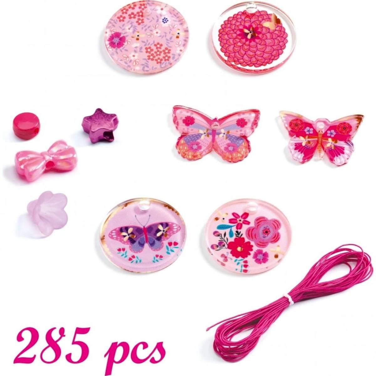 Perles fantaisies papillons