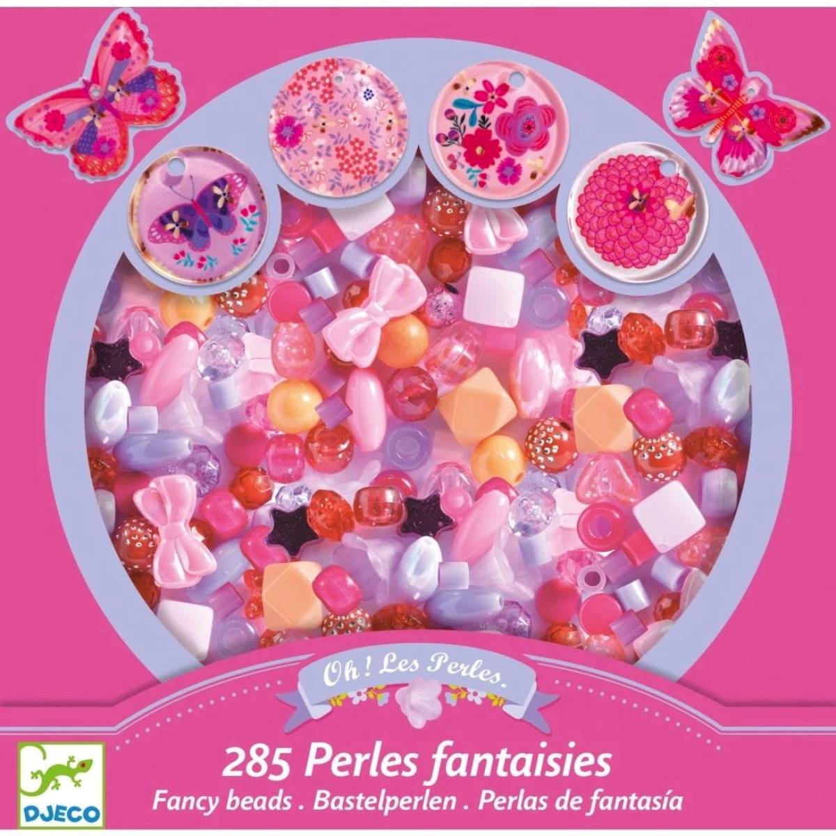 Perles fantaisies papillons