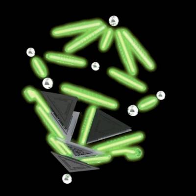 Construction magnétique Supermag Geometry Glow 37 pièces