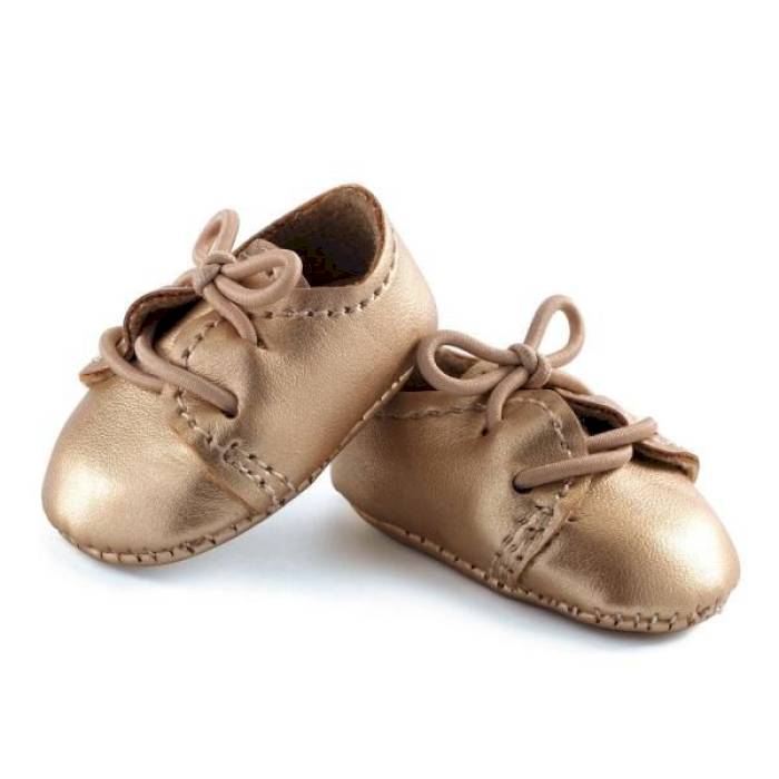 Chaussures dorées Pomea
