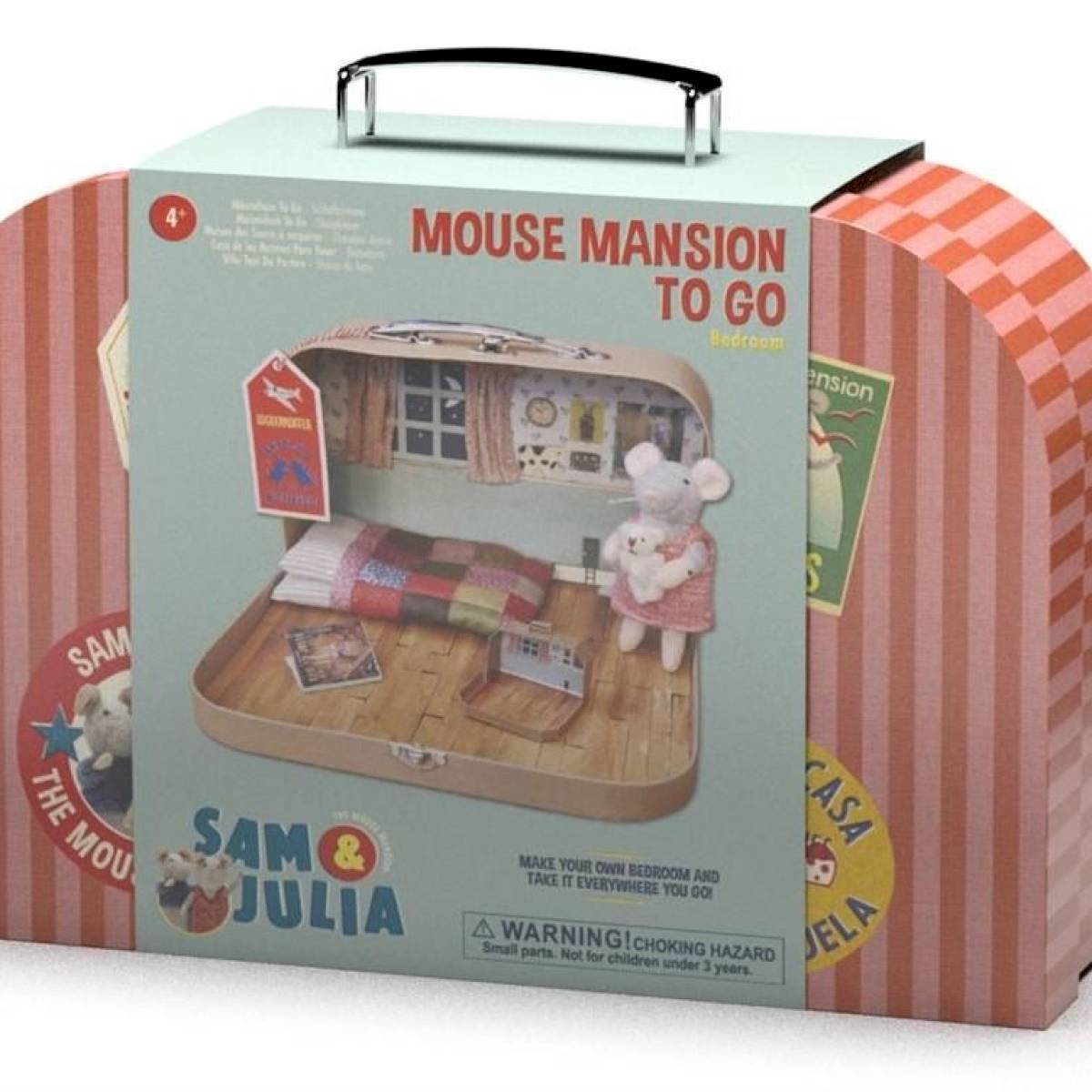 Chambre d'enfant en valise - Sam et Julia