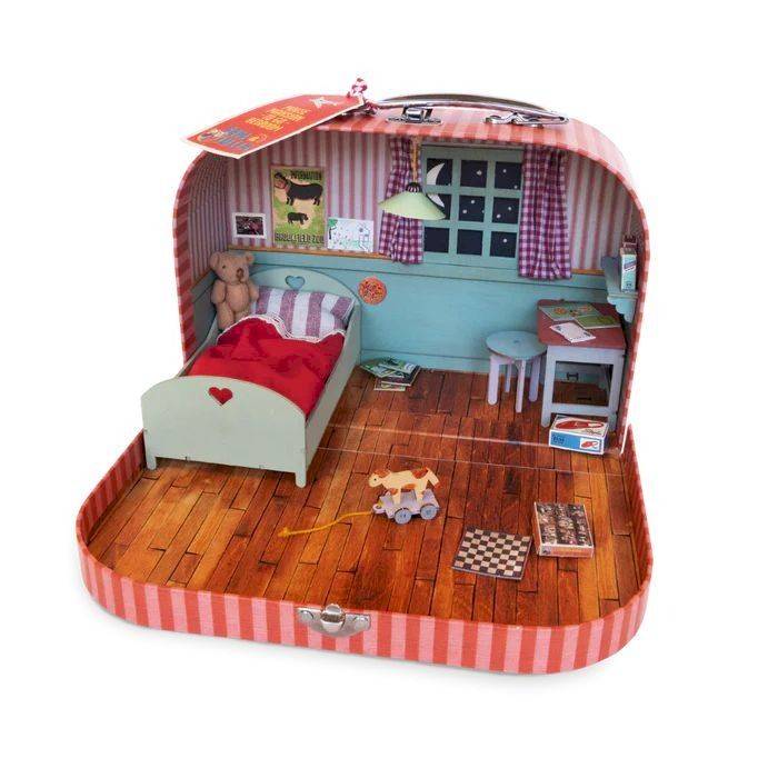 Chambre d'enfant en valise - Sam et Julia