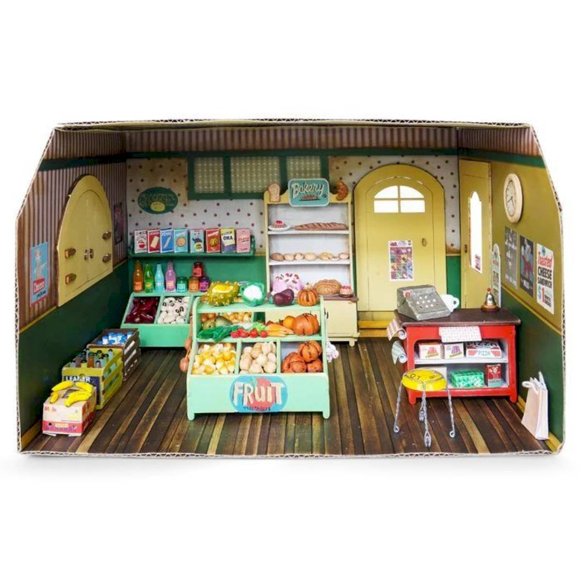 Magasin en carton - Sam et Julia