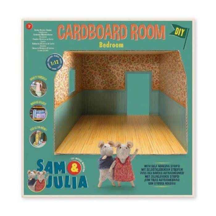 Chambre en carton - Sam et Julia