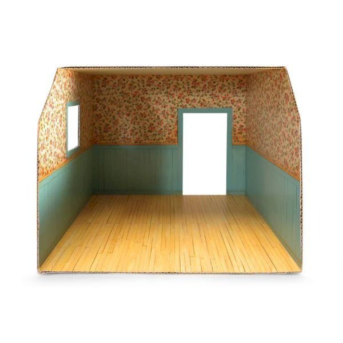 Chambre en carton - Sam et Julia