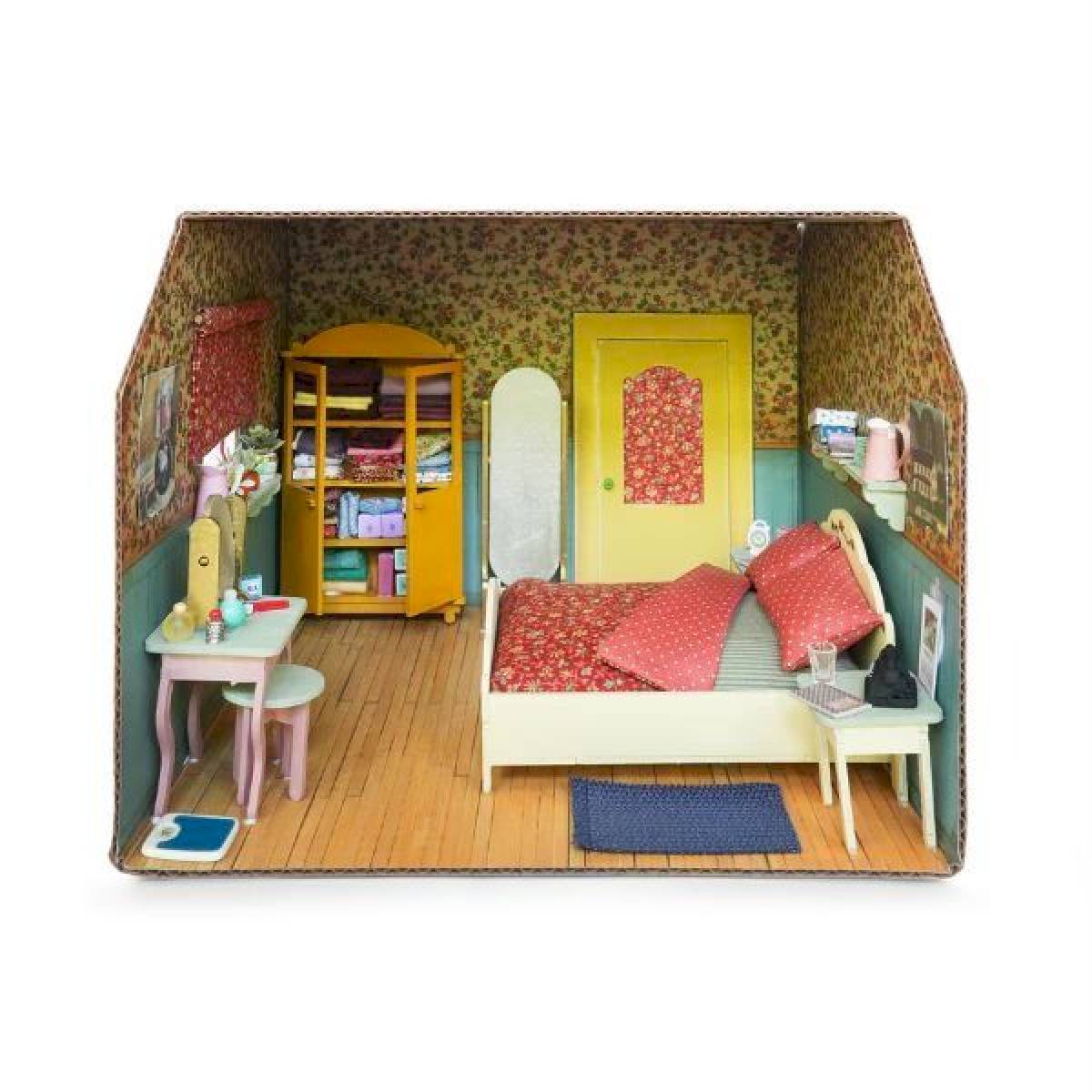 Chambre en carton - Sam et Julia