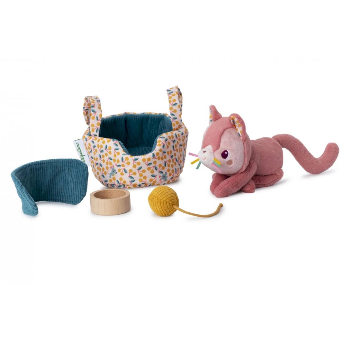Jeanne le chat et son panier