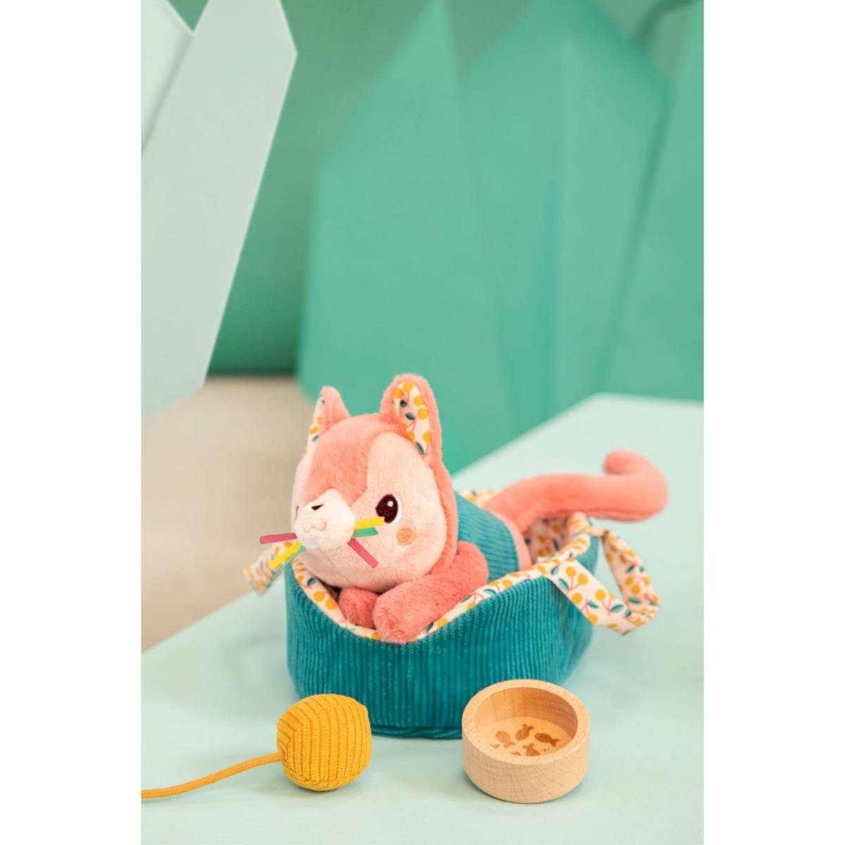 Jeanne le chat et son panier