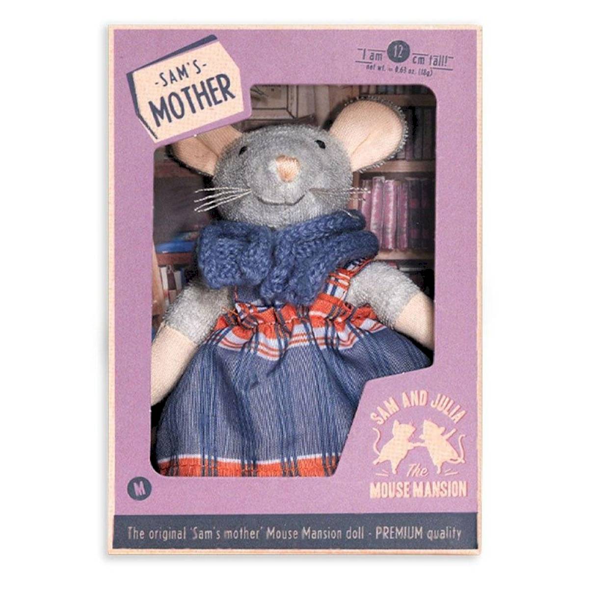 Peluche souris la mère de Sam - Sam et Julia