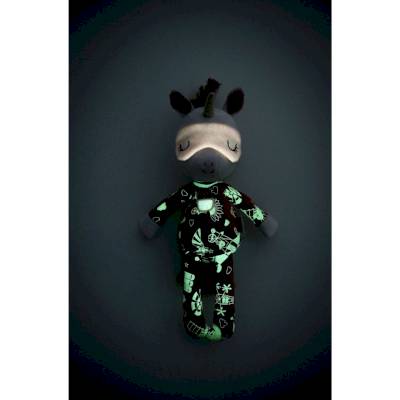 Peluche phosphorescente Lena ami de la nuit