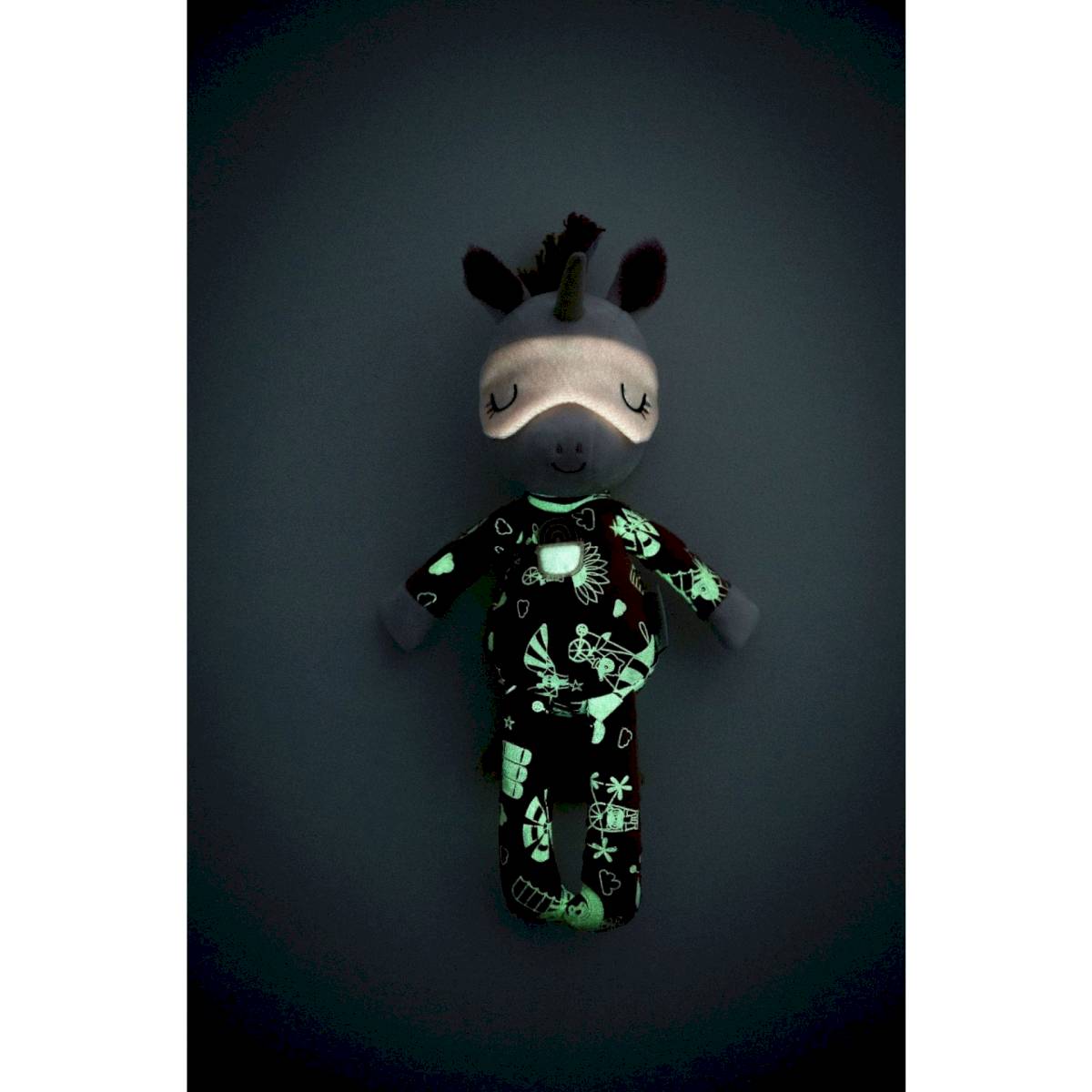 Peluche phosphorescente Lena ami de la nuit