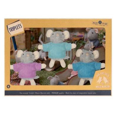 Peluches souris Les Triplés - Sam et Julia