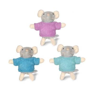 Peluches souris Les Triplés - Sam et Julia