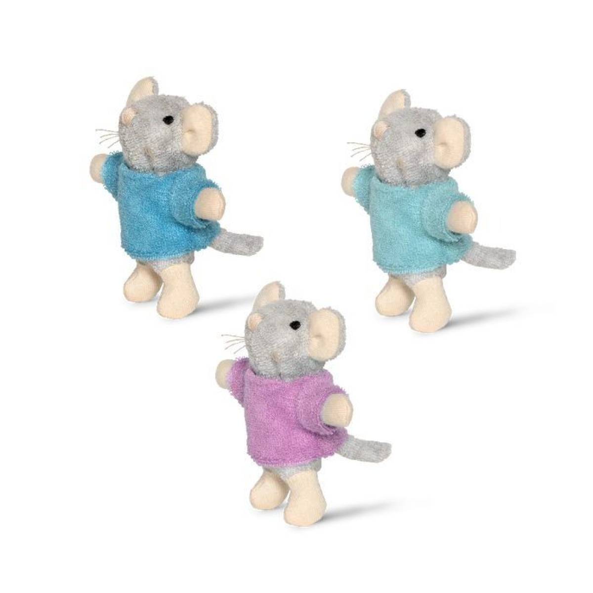 Peluches souris Les Triplés - Sam et Julia