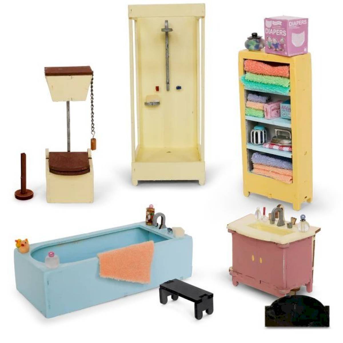 Kit de meubles pour la salle de bain - Sam et Julia