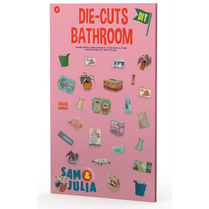 Accessoires découpes pour la salle de bain - Sam et Julia