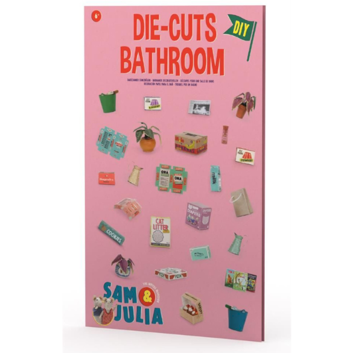 Accessoires découpes pour la salle de bain - Sam et Julia