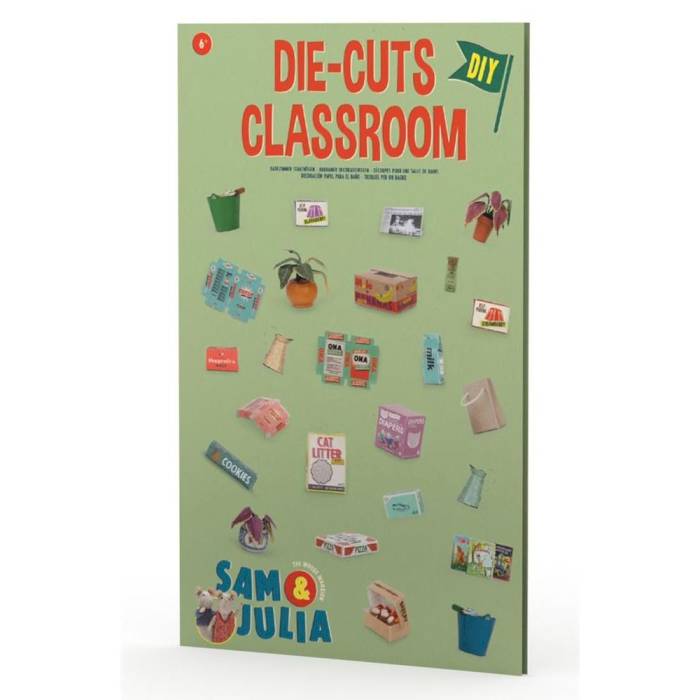 Accessoires découpes pour la salle de classe- Sam et Julia