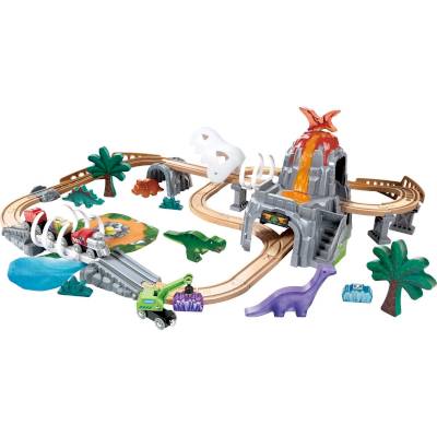 Circuit de train Dino aventure