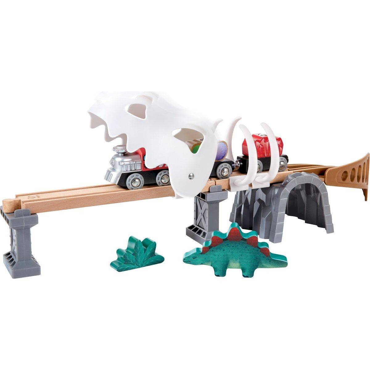 Circuit de train Dino aventure