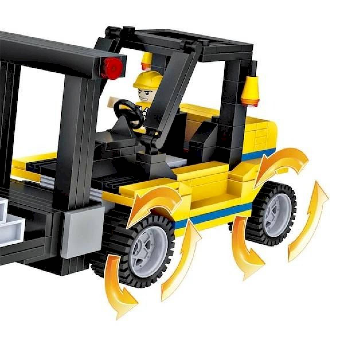 Blocs de construction Engins de chantier 804 pièces
