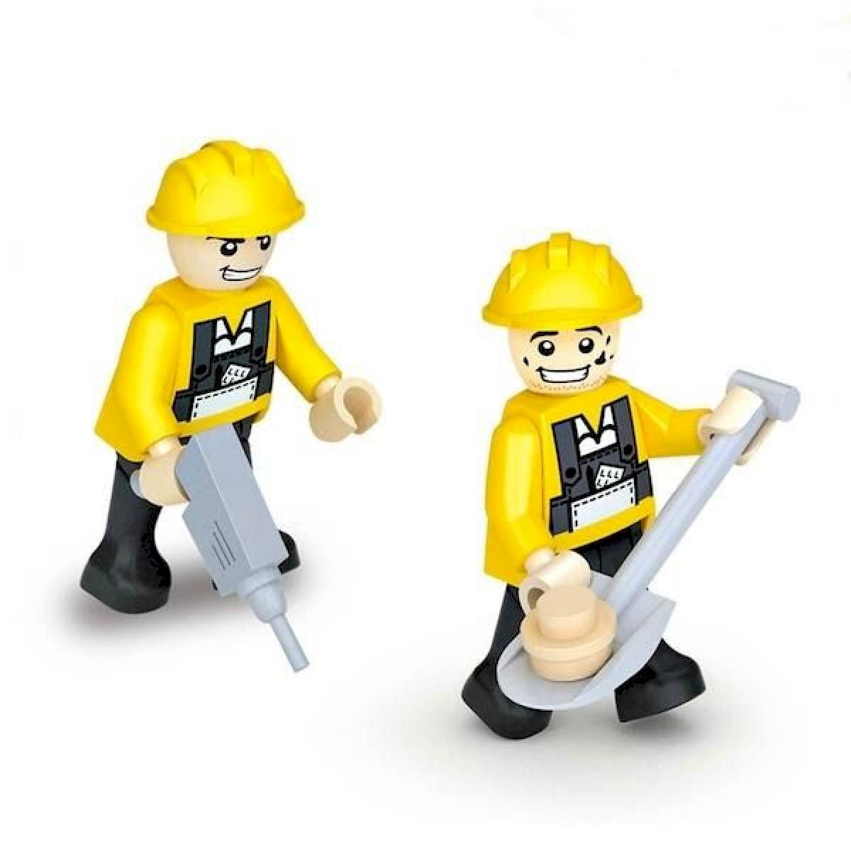 Blocs de construction Engins de chantier 804 pièces