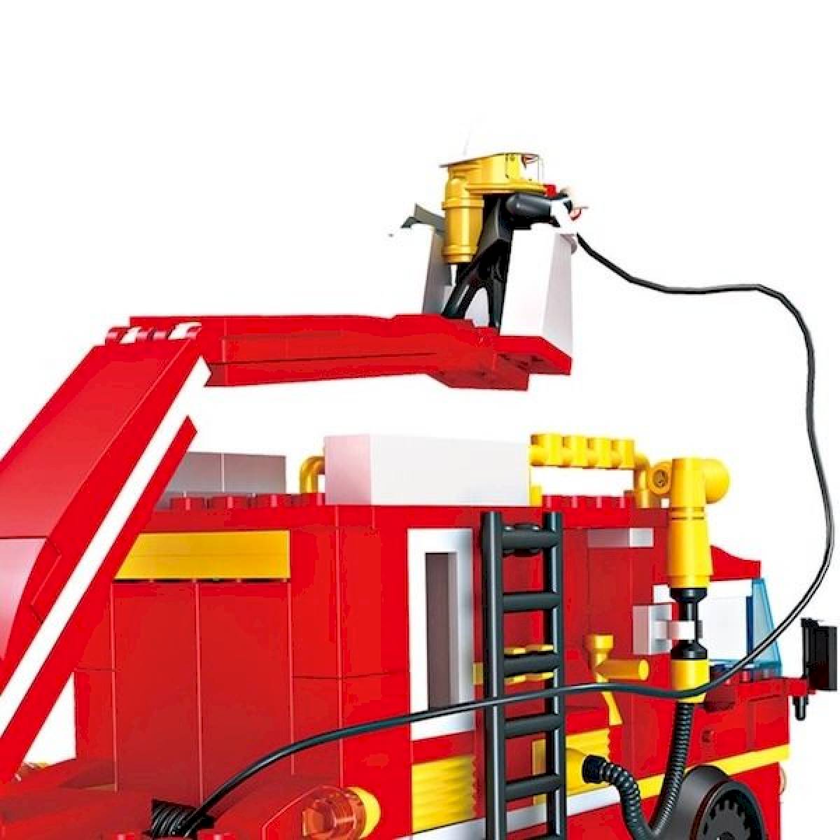 Blocs de construction Camion de pompiers 328 pièces