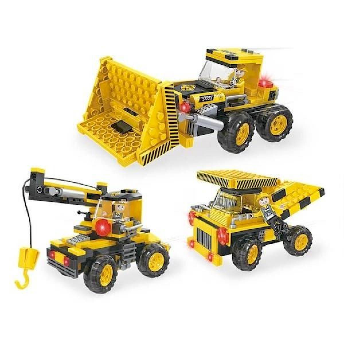 Blocs de construction Engins de chantier 804 pièces(dupliqué)