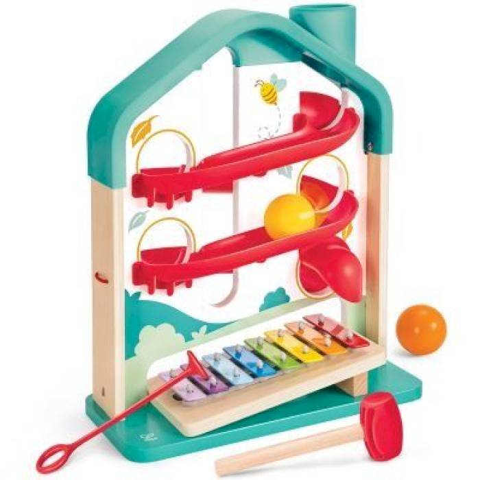 Toboggan musical avec xylophone