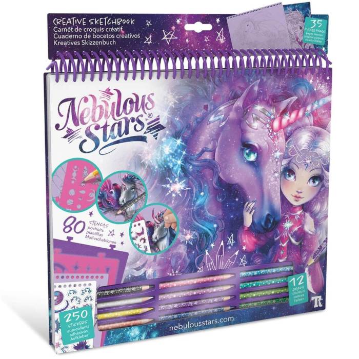 Carnet créatif Chevaux magiques