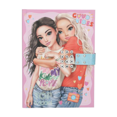 Journal intime à code secret Good Vibes