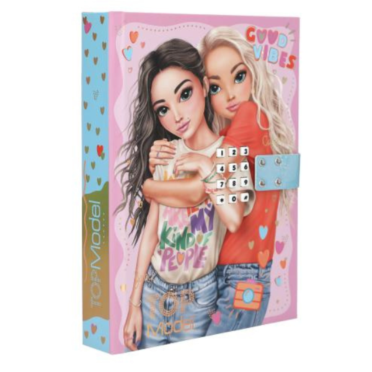Journal intime à code secret Good Vibes