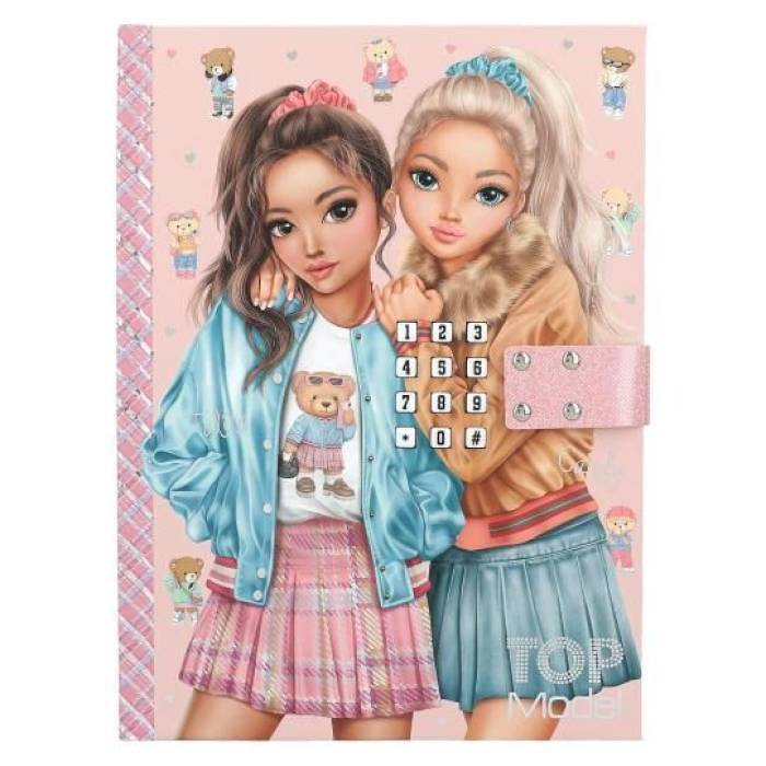Journal intime à code secret Team Teddy