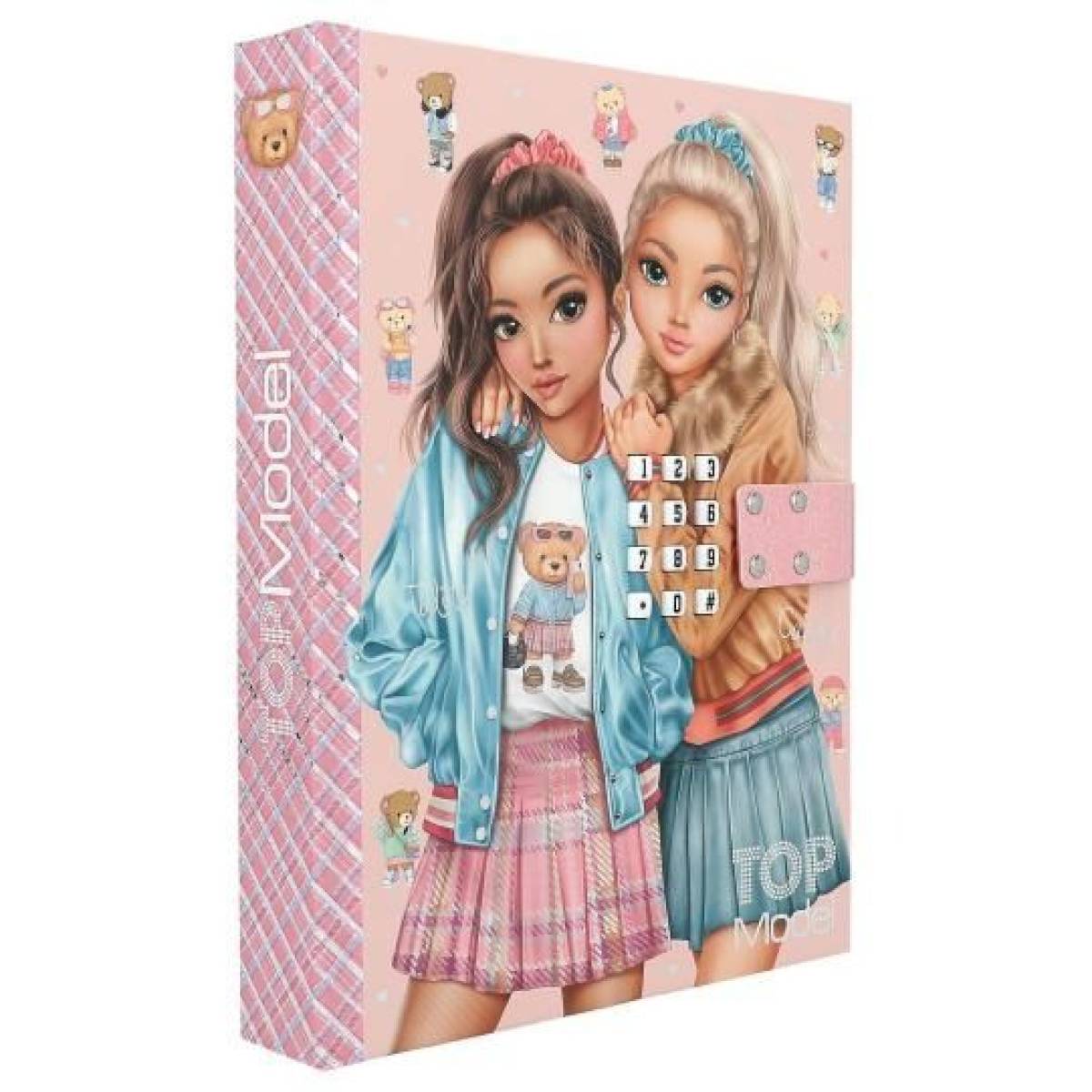 Journal intime à code secret Team Teddy