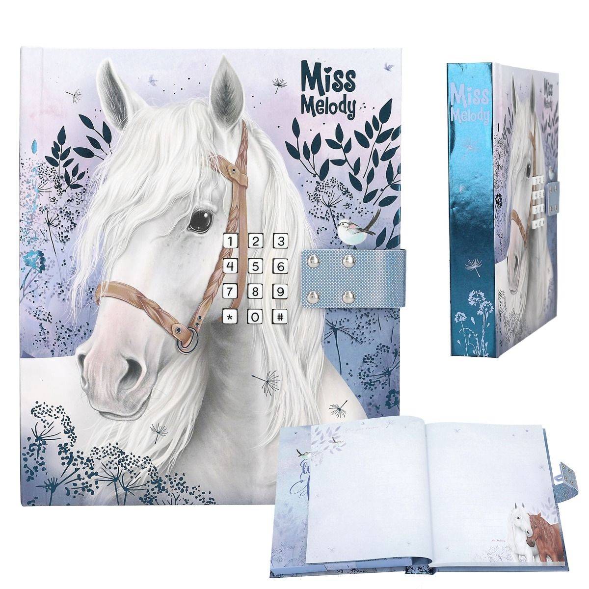 Journal intime à code secret Team Teddy(dupliqué)